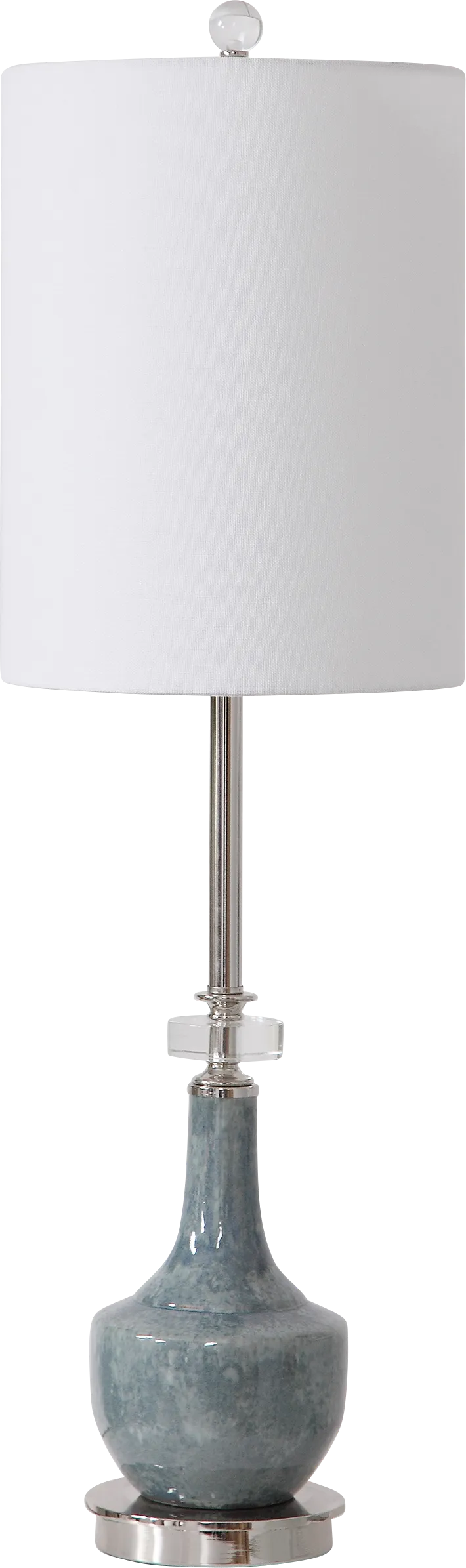 Keith Avenue Blue Lamp - Image 1