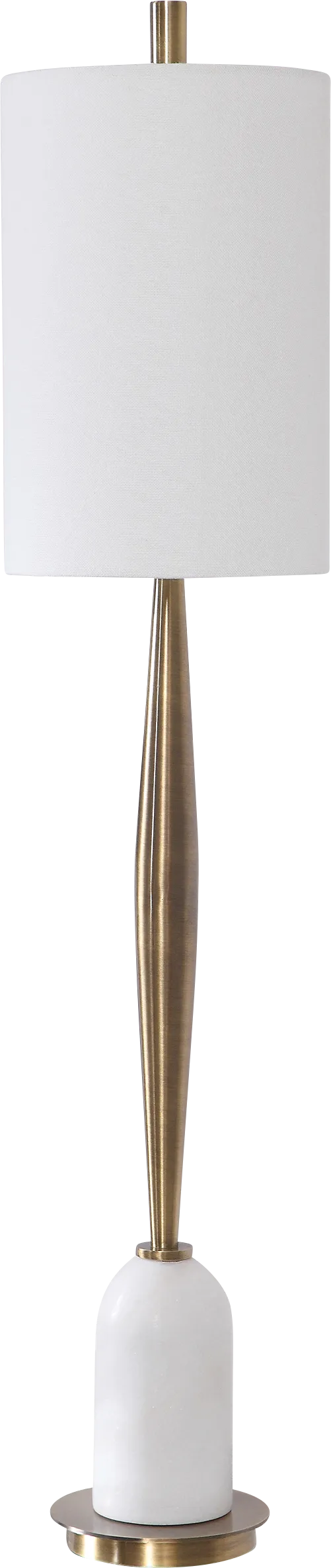 Sandy Lane Brass Lamp - Image 1