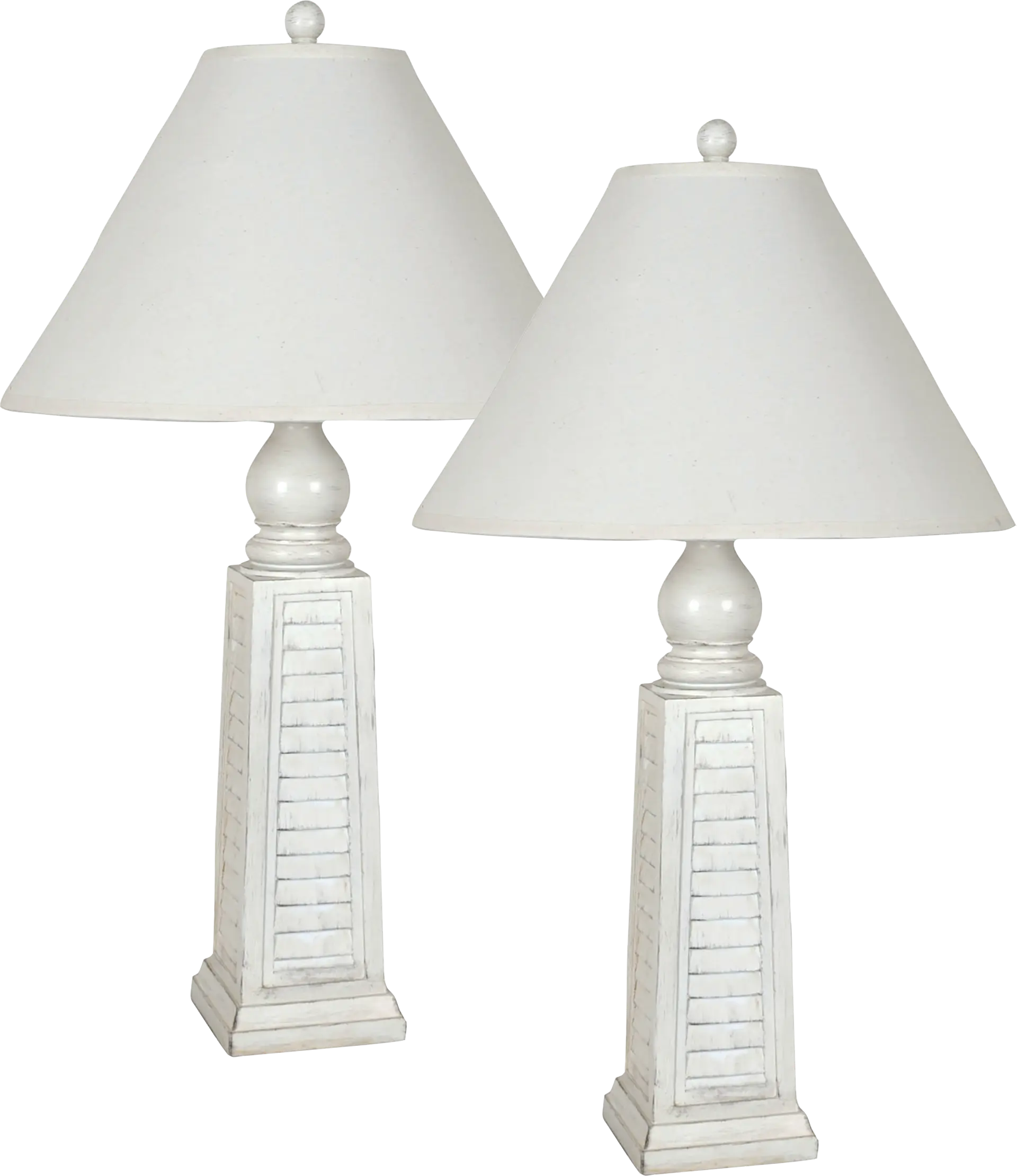 Boyd Town White Lamp, Set of 2