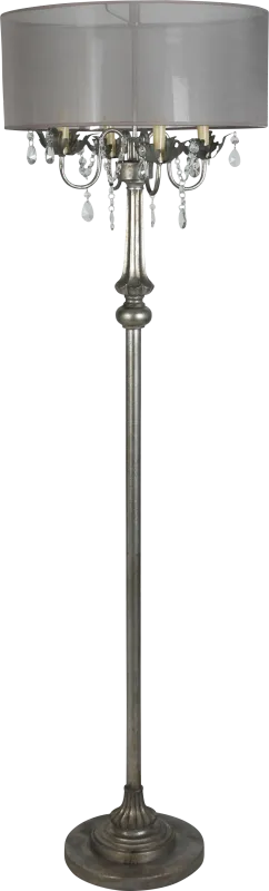Parson Bloom Silver Floor Lamp
