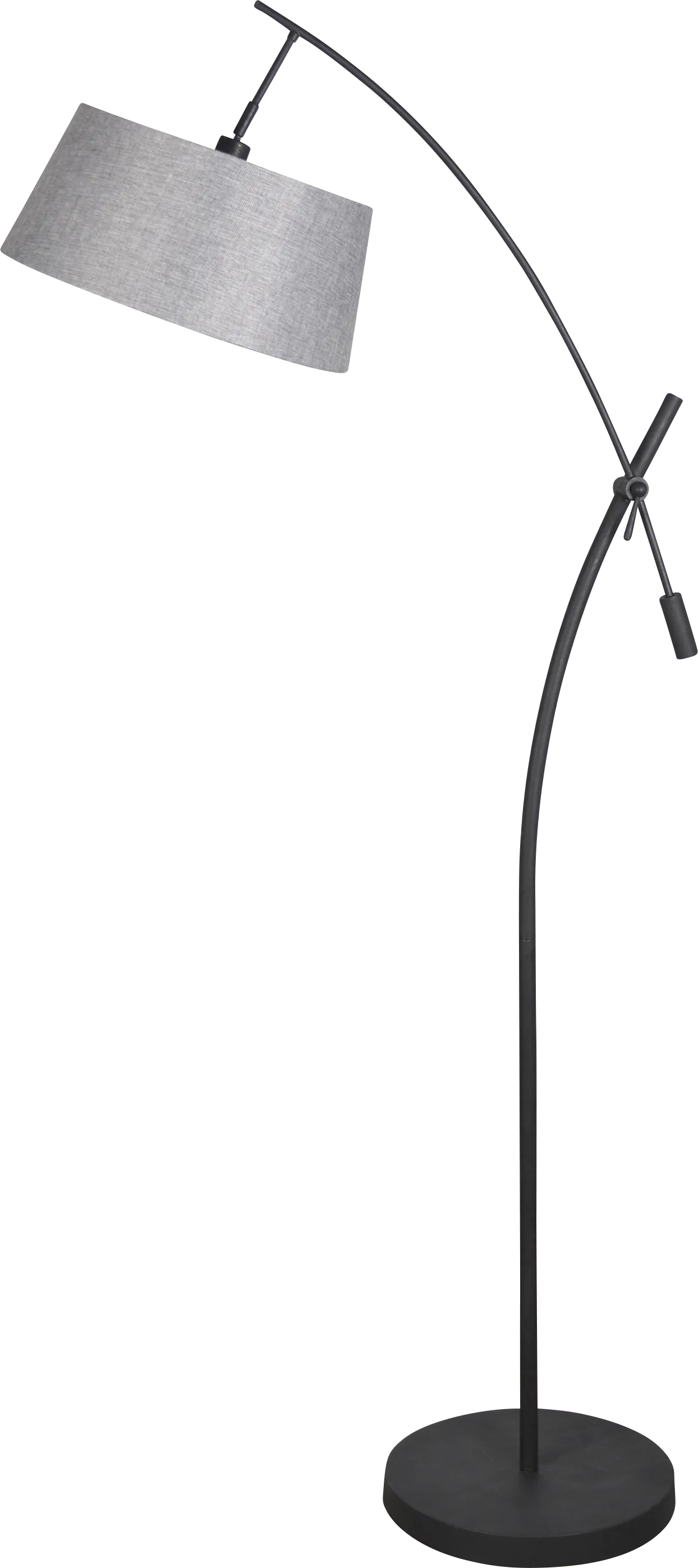 Welch Heights Black Floor Lamp - Image 1
