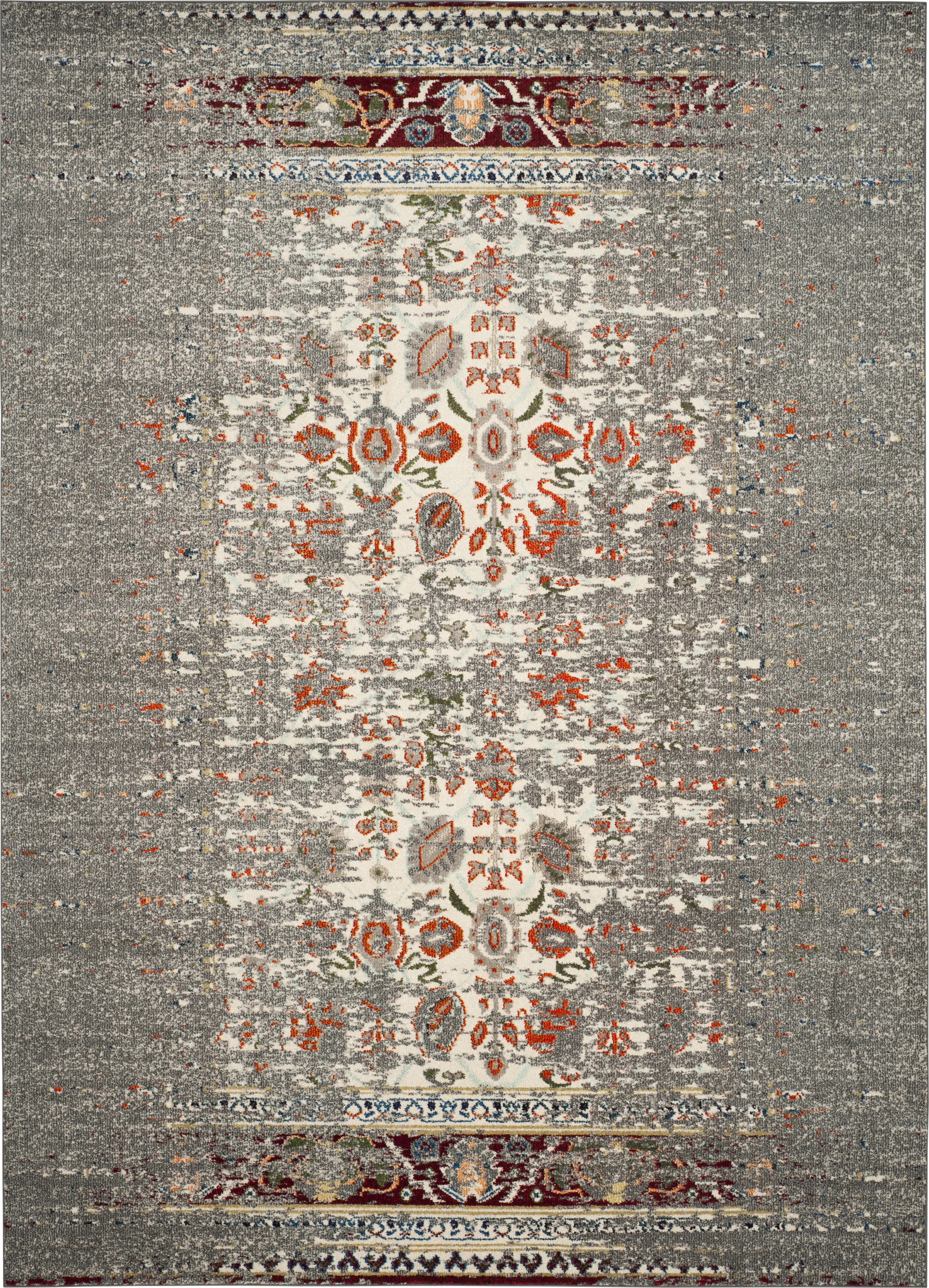 Aziza Gray 8' x 11' Rug - Thumbnail - Image 1