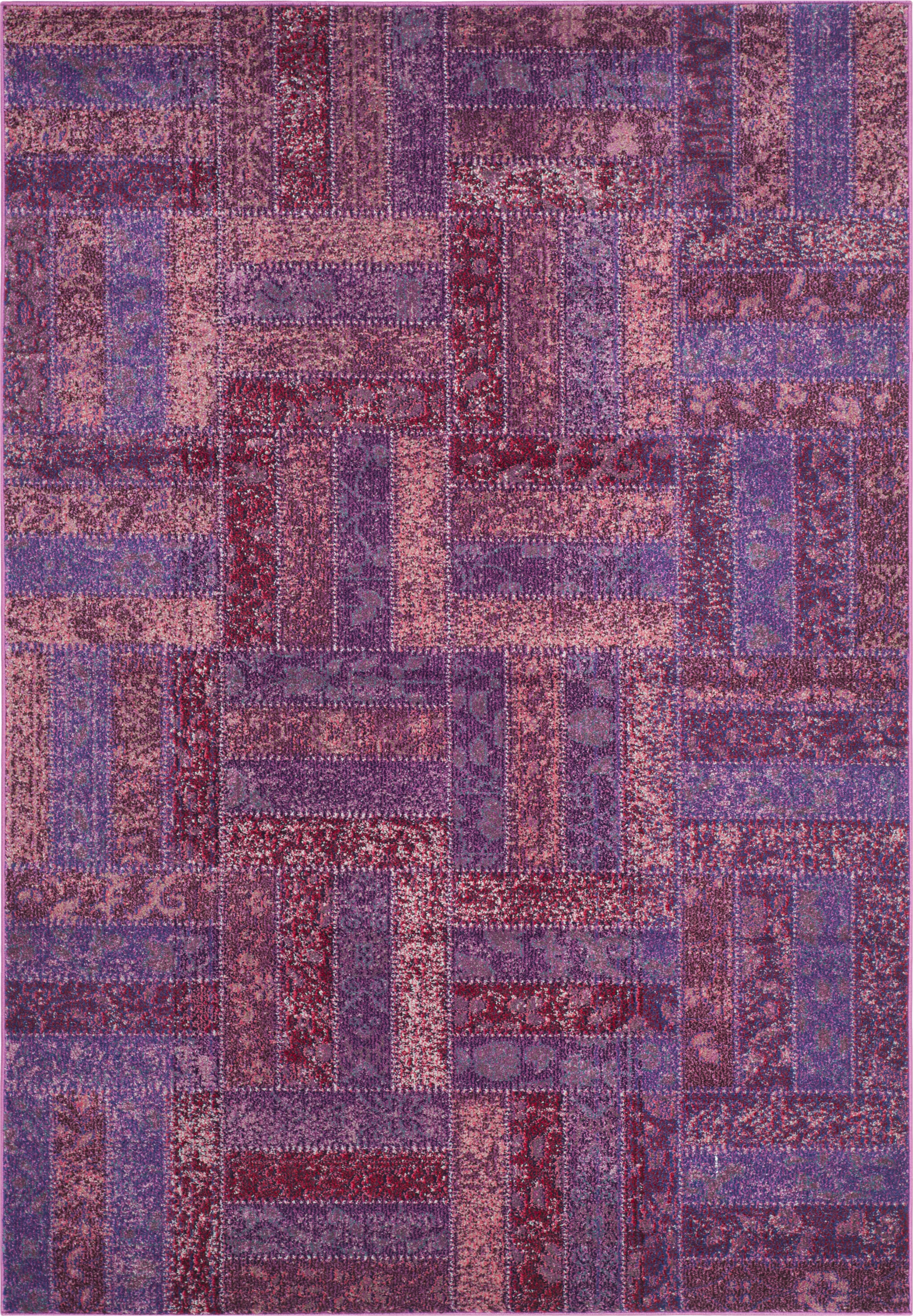 Forada Purple 6'7 x 9'2 Rug - Thumbnail - Image 1
