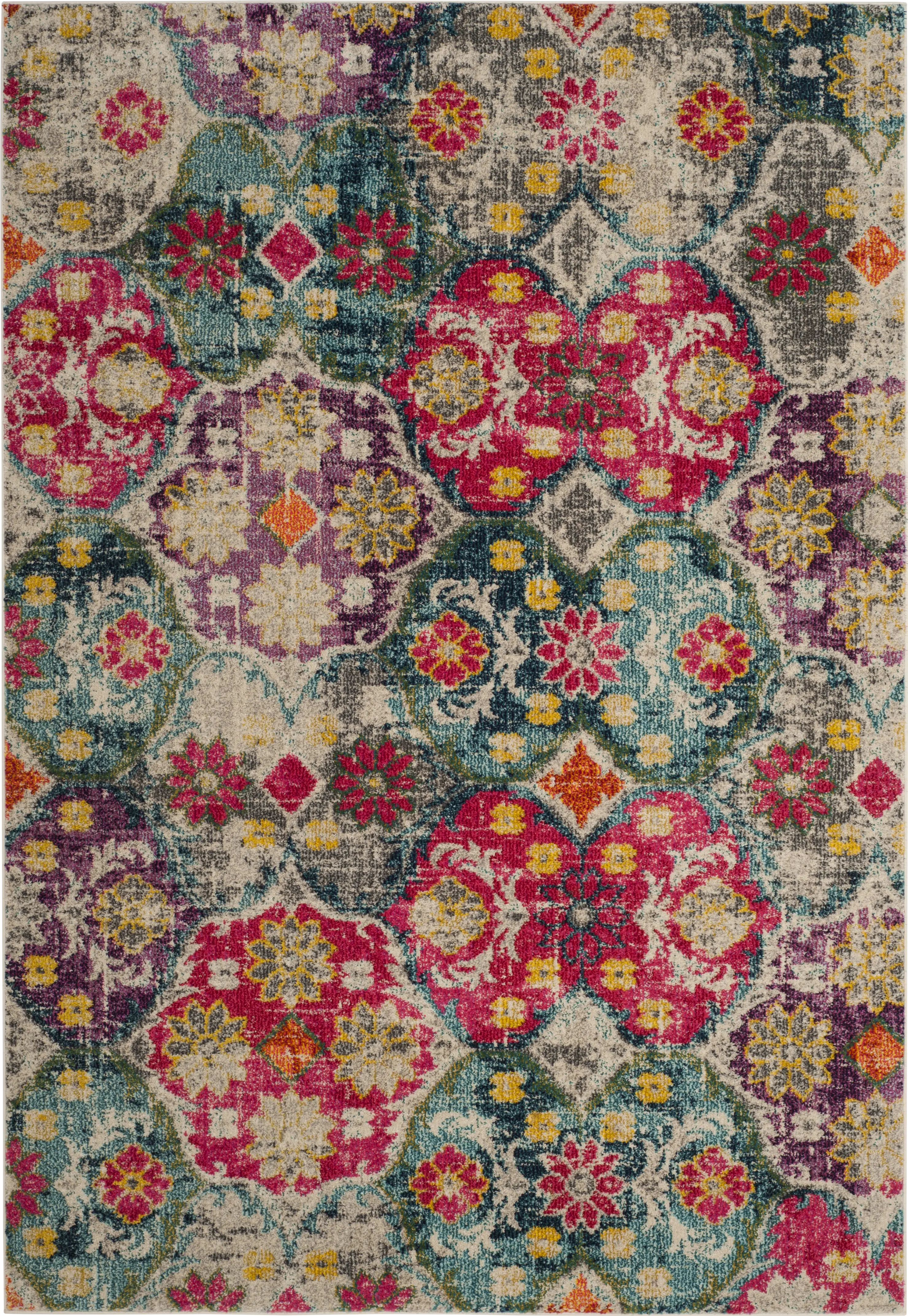 Mendosa Green 5'1 x 7'7 Rug - Thumbnail - Image 1