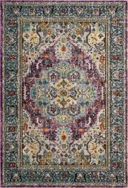 Dunaway Violet 6'7 x 9'2 Rug