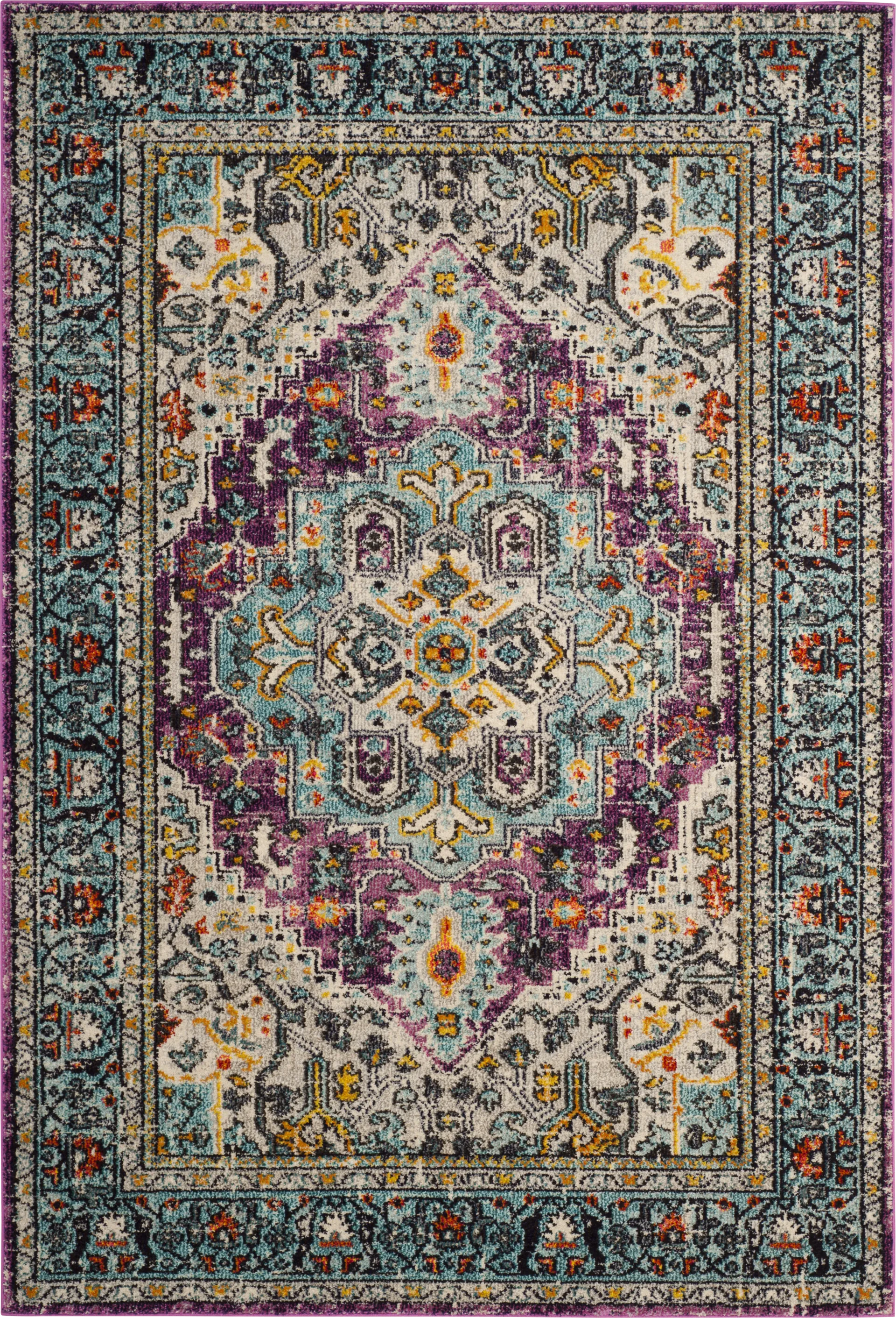 Dunaway Violet 6'7 x 9'2 Rug - Image 1