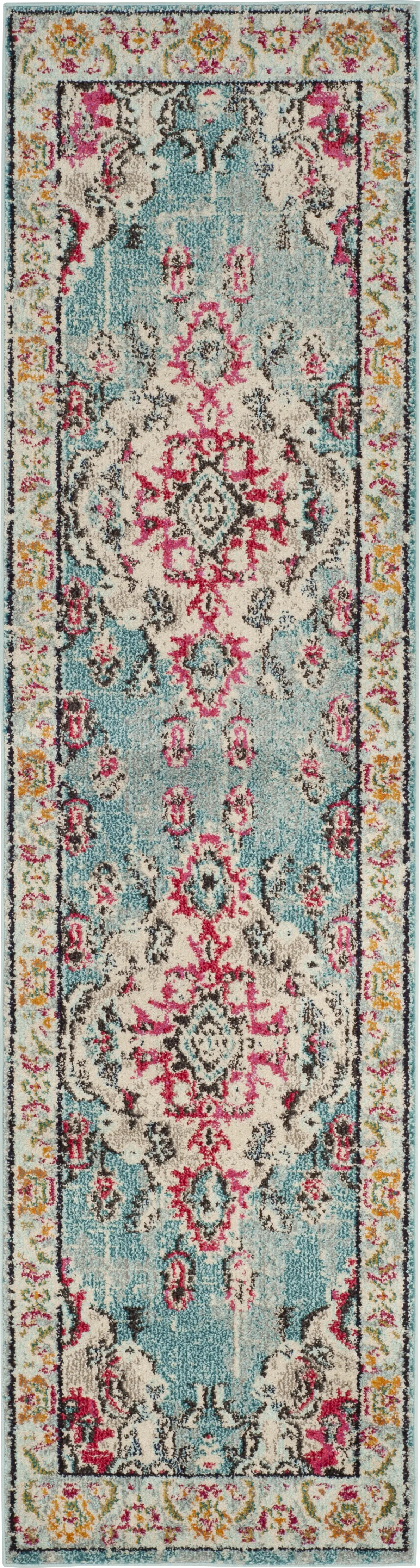 Jailyn Blue 2'2 x 10' Runner Rug