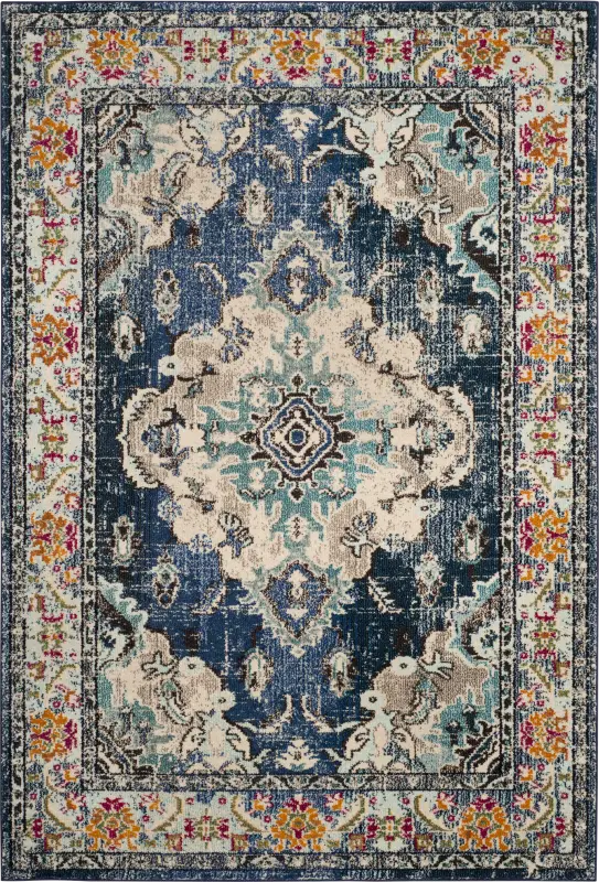 Jailyn Navy 5'1 x 7'7 Rug