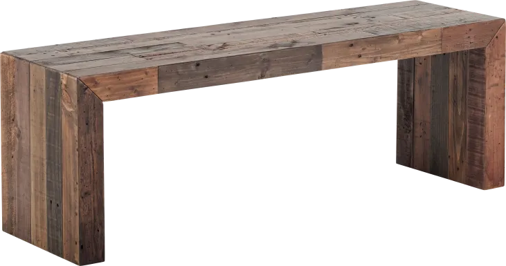 Wedgemere Brown Bench