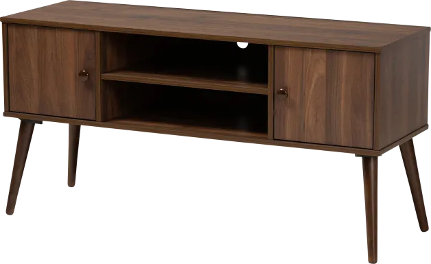 Delcain Walnut 47 in. Console