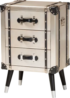 Anihinga Silver Accent Cabinet