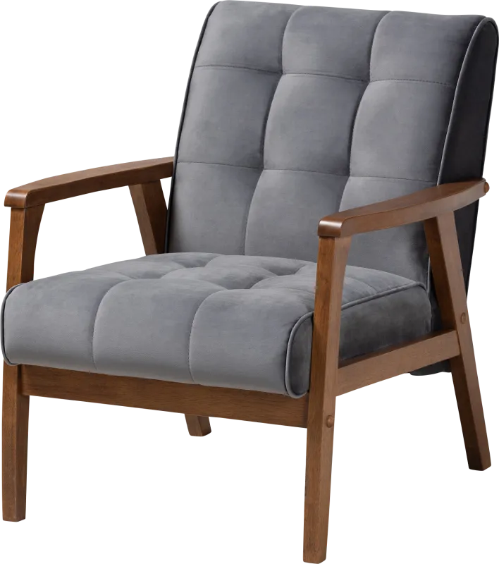 Eilla Gray Accent Chair