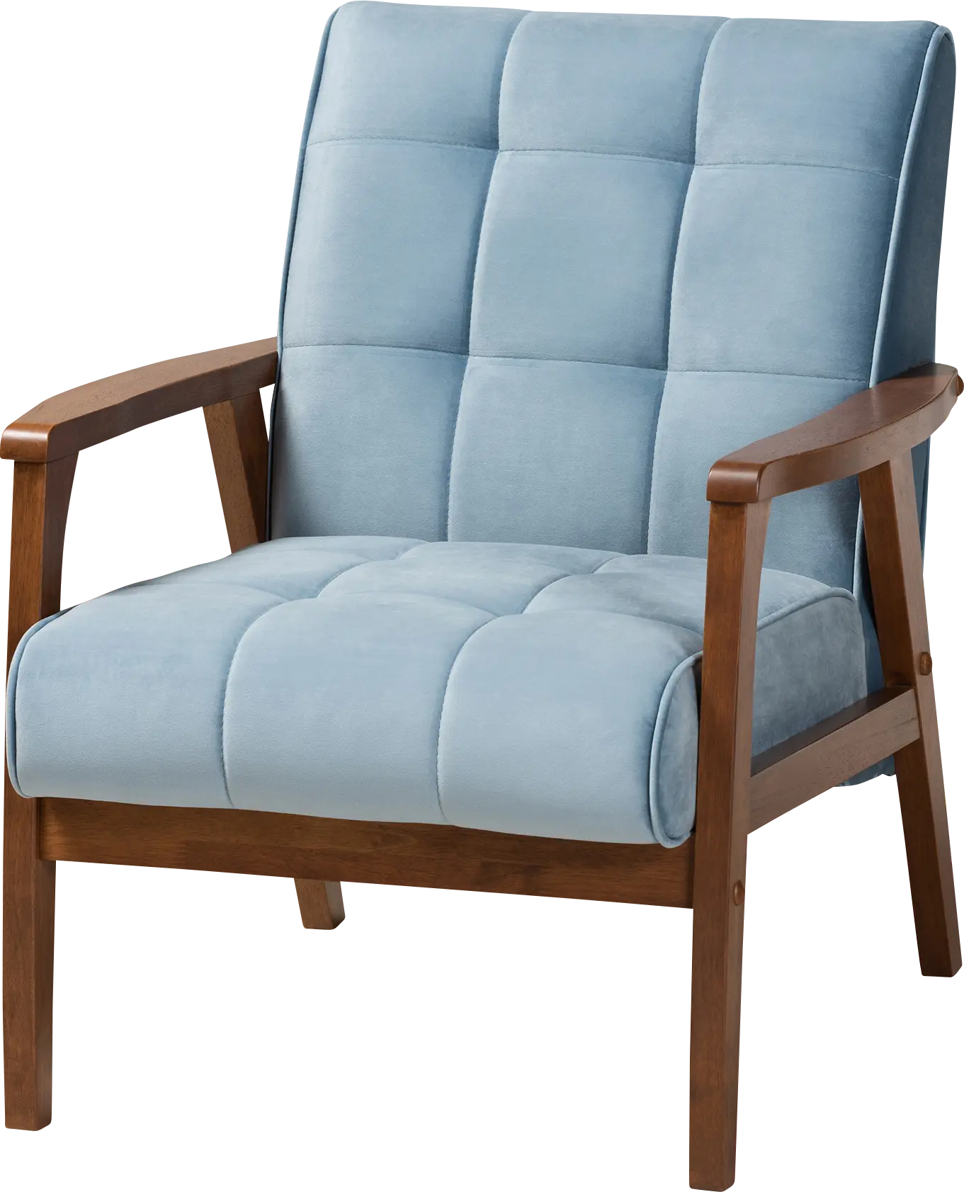 Eilla Blue Accent Chair