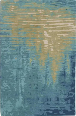 Yocona Blue 5' x 7'6 Rug