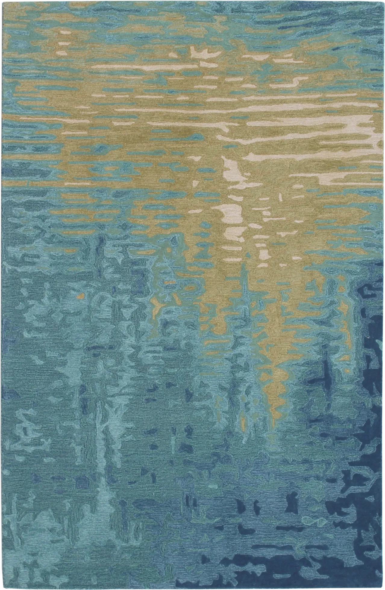 Yocona Blue 7'6 x 9'6 Rug - Image 1