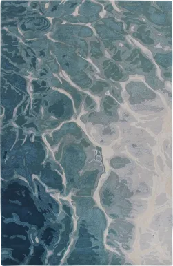 Ellenville Blue 7'6 x 9'6 Rug