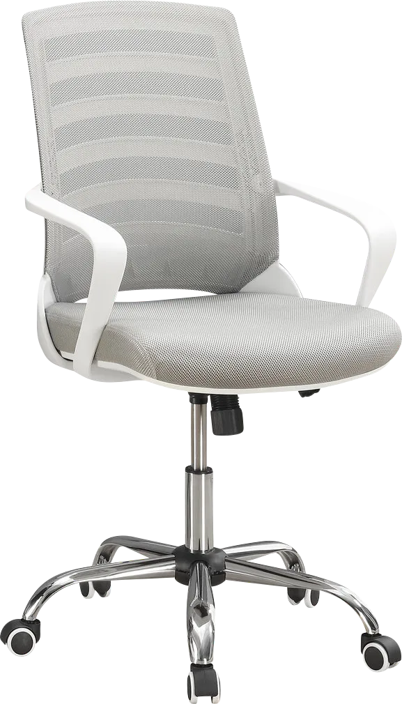 Chasefield White Desk Chair - Image 1