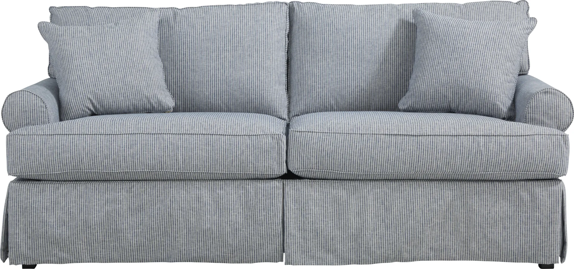 Beachside Walk Denim Slipcover Sofa - Image 2