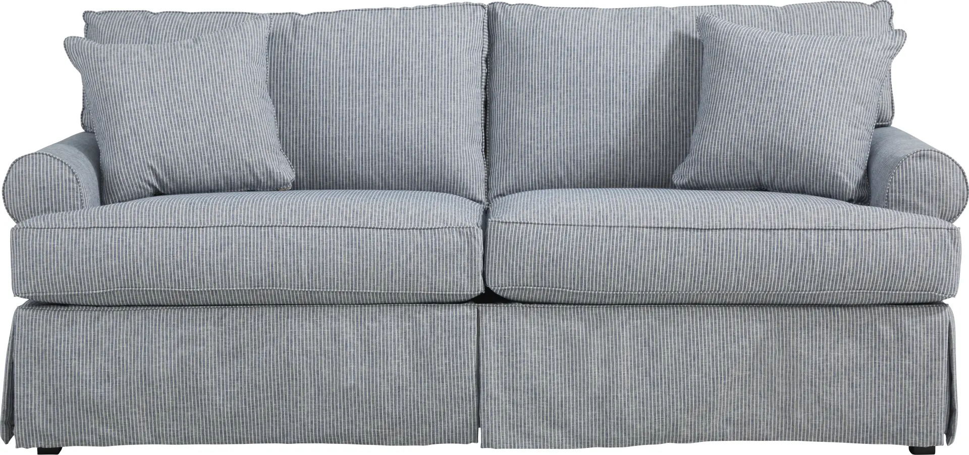 Beachside Walk Denim Slipcover Sofa