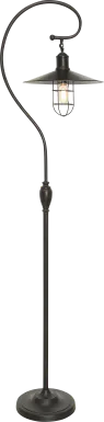 Callow Trace Bronze Floor Lamp