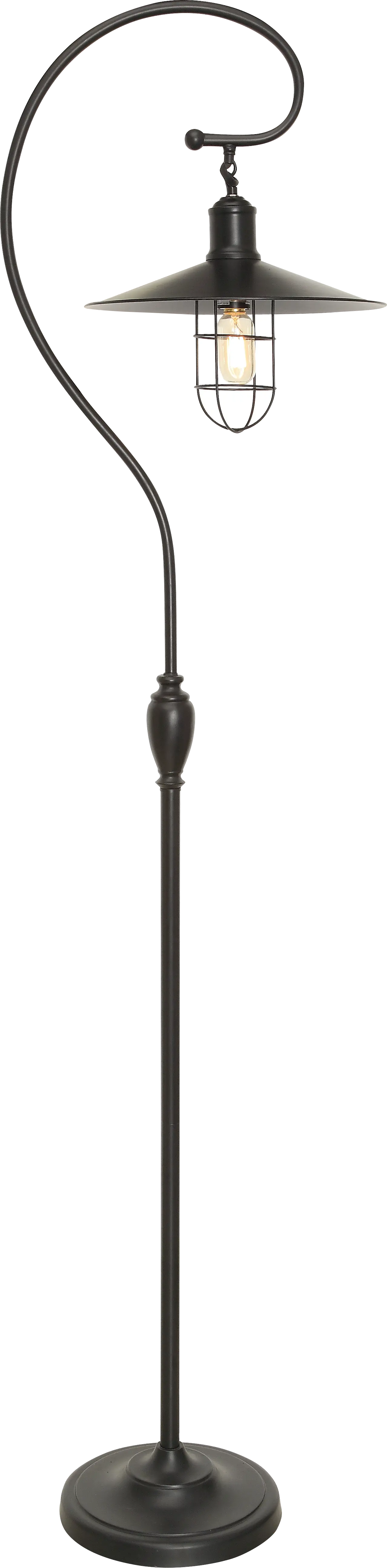 Callow Trace Bronze Floor Lamp