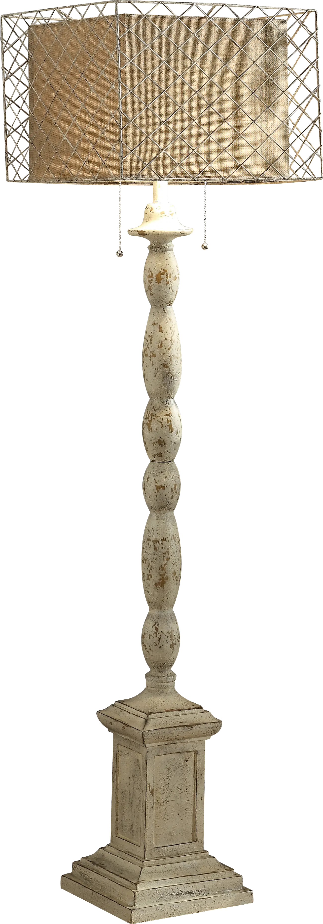 Chantry Breeze White Floor Lamp