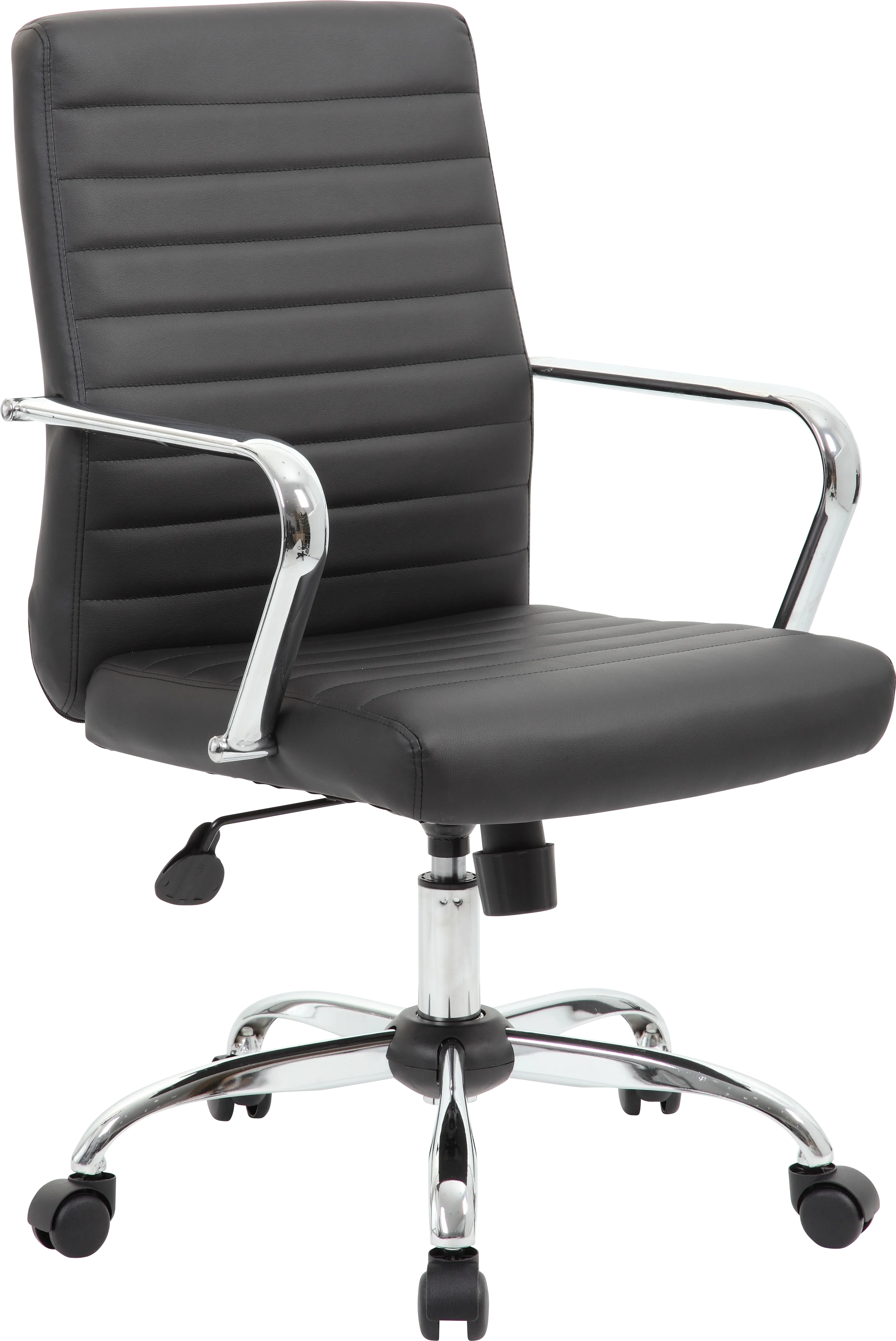 Lydiate Black Desk Chair - Thumbnail - Image 1