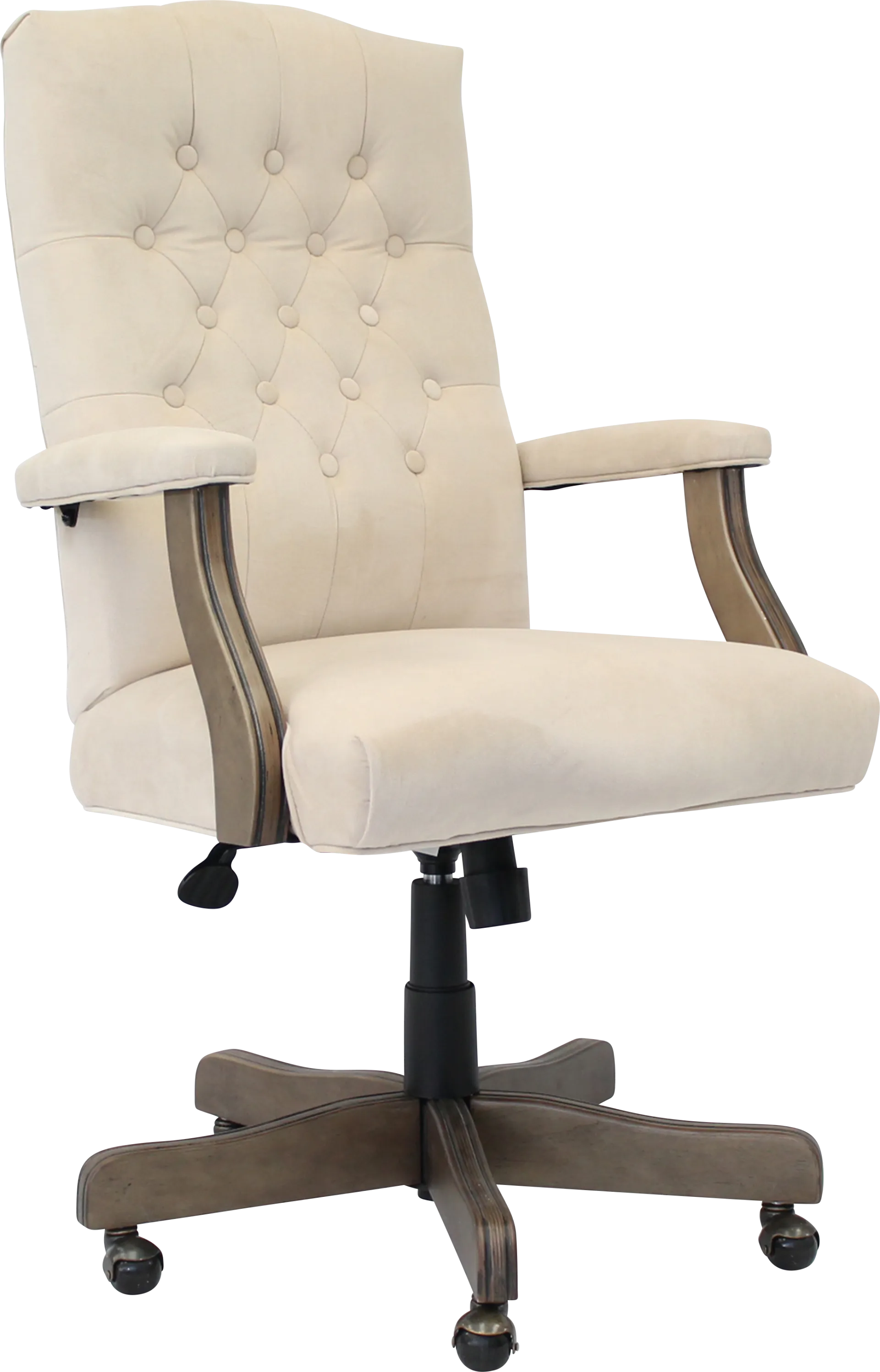 Hanksville Beige Desk Chair - Image 1