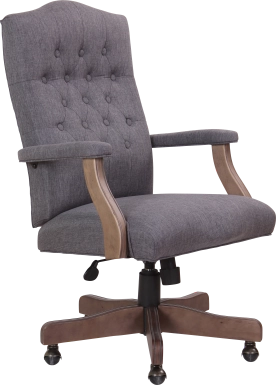 Hanksville Gray Desk Chair