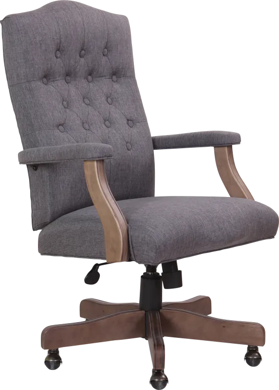 Hanksville Gray Desk Chair