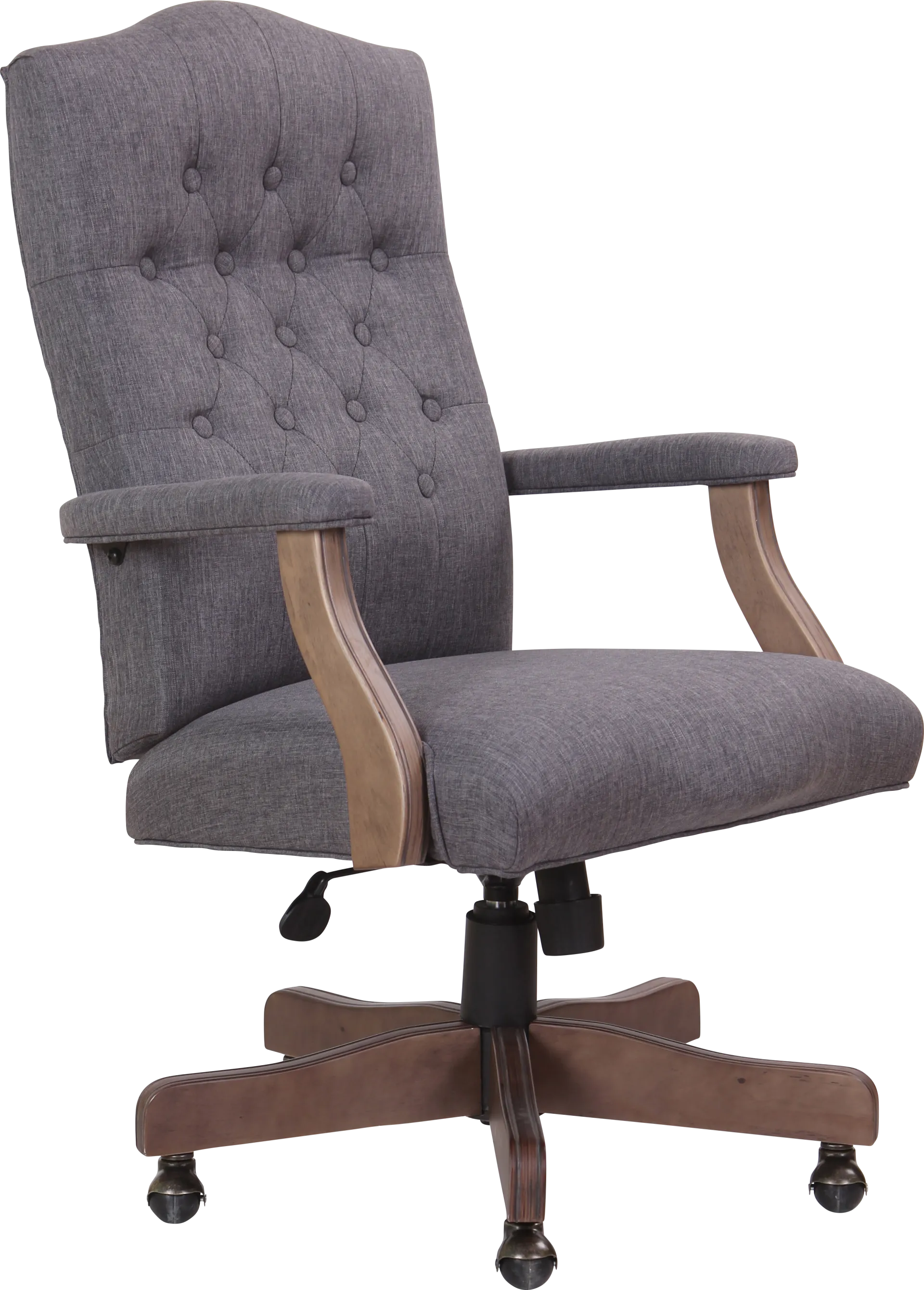 Hanksville Gray Desk Chair - Image 1