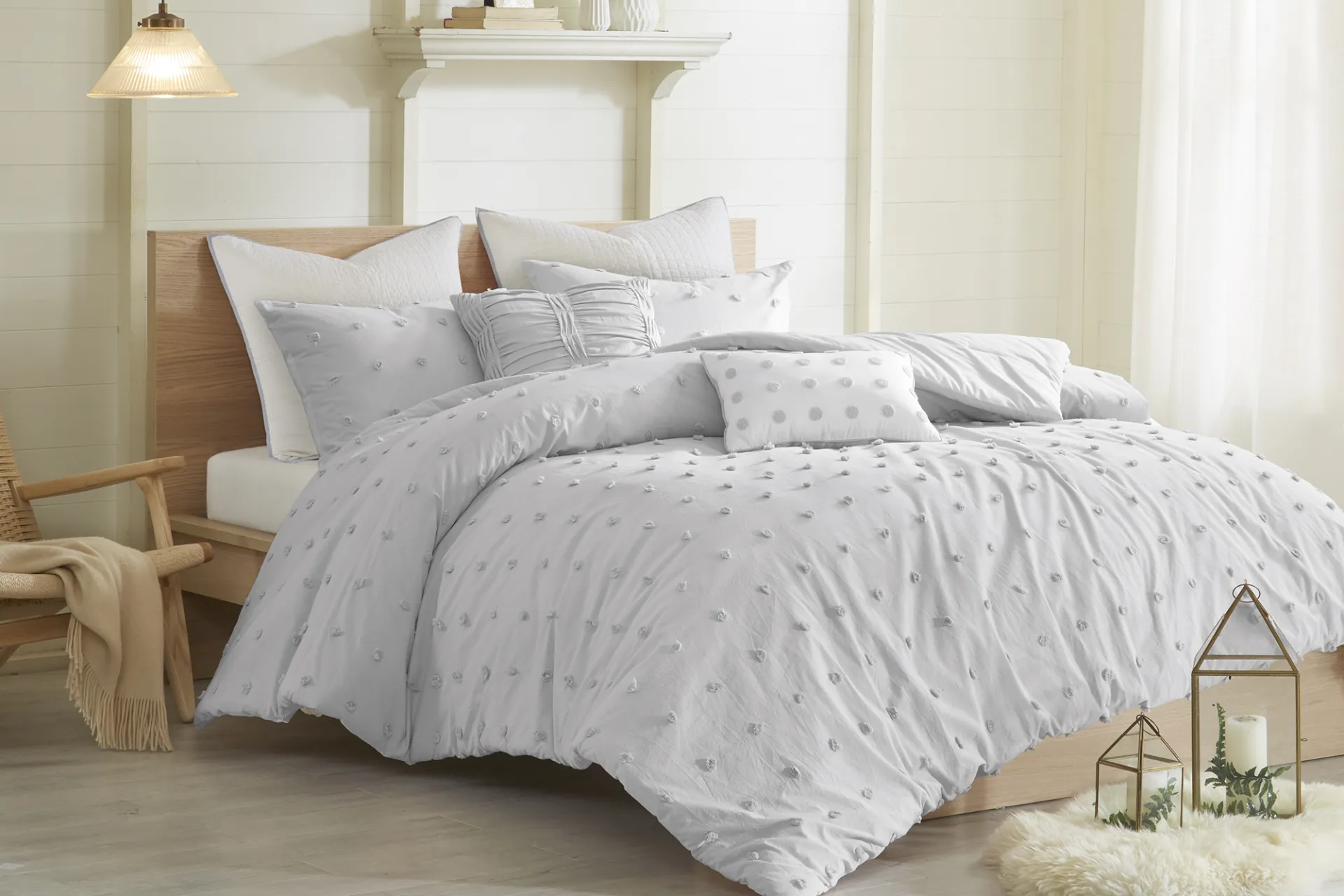 Kids Pastelle Gray Full/Queen Comforter Set - Image 2