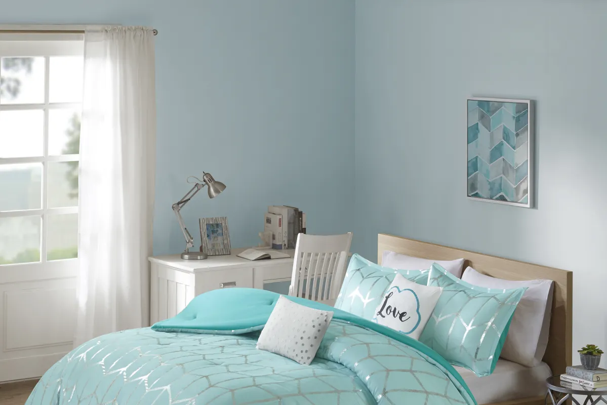 Kids Penmare Aqua Full/Queen Comforter Set