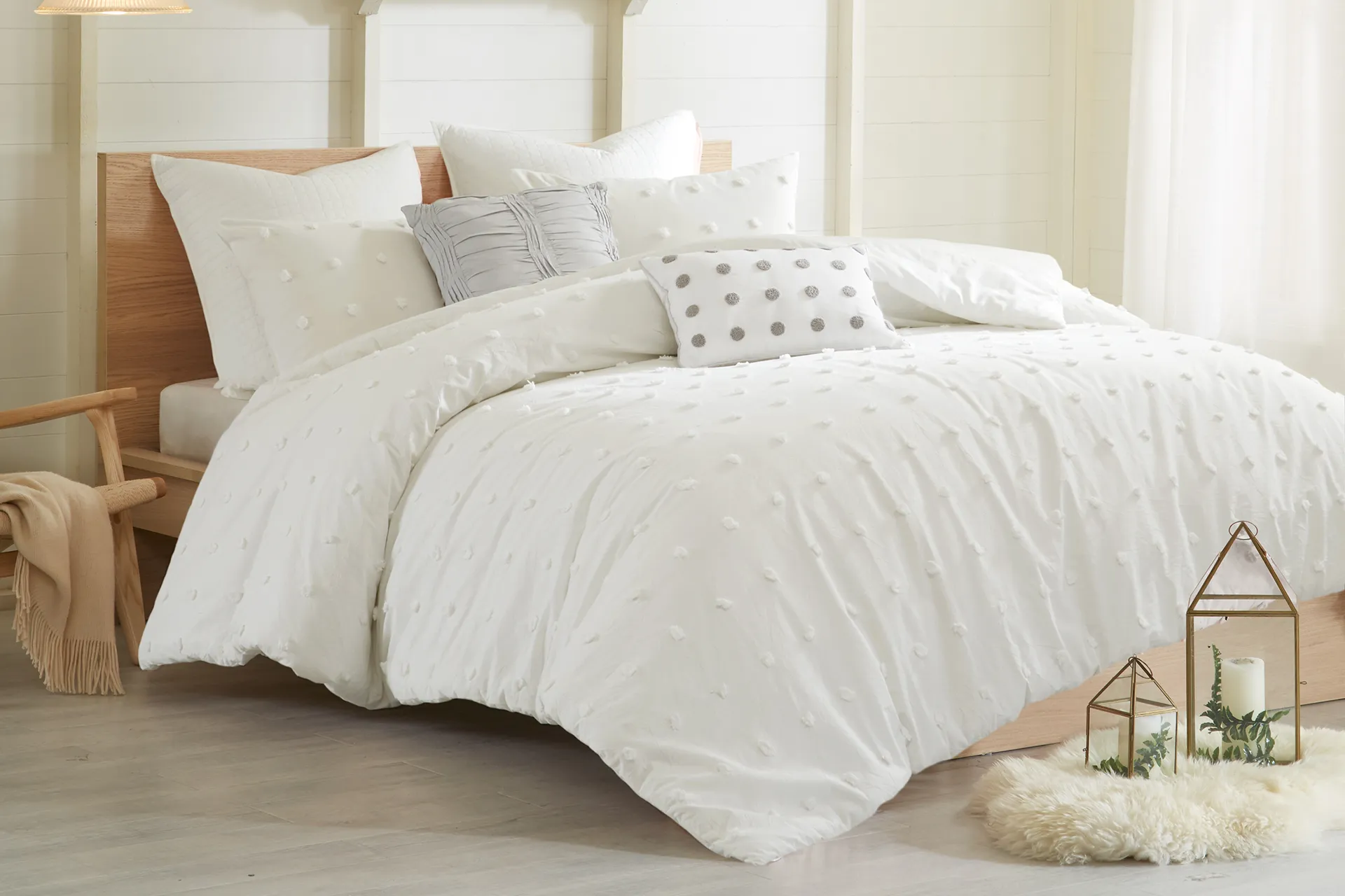 Kids Pastelle Ivory Full/Queen Comforter Set - Image 1