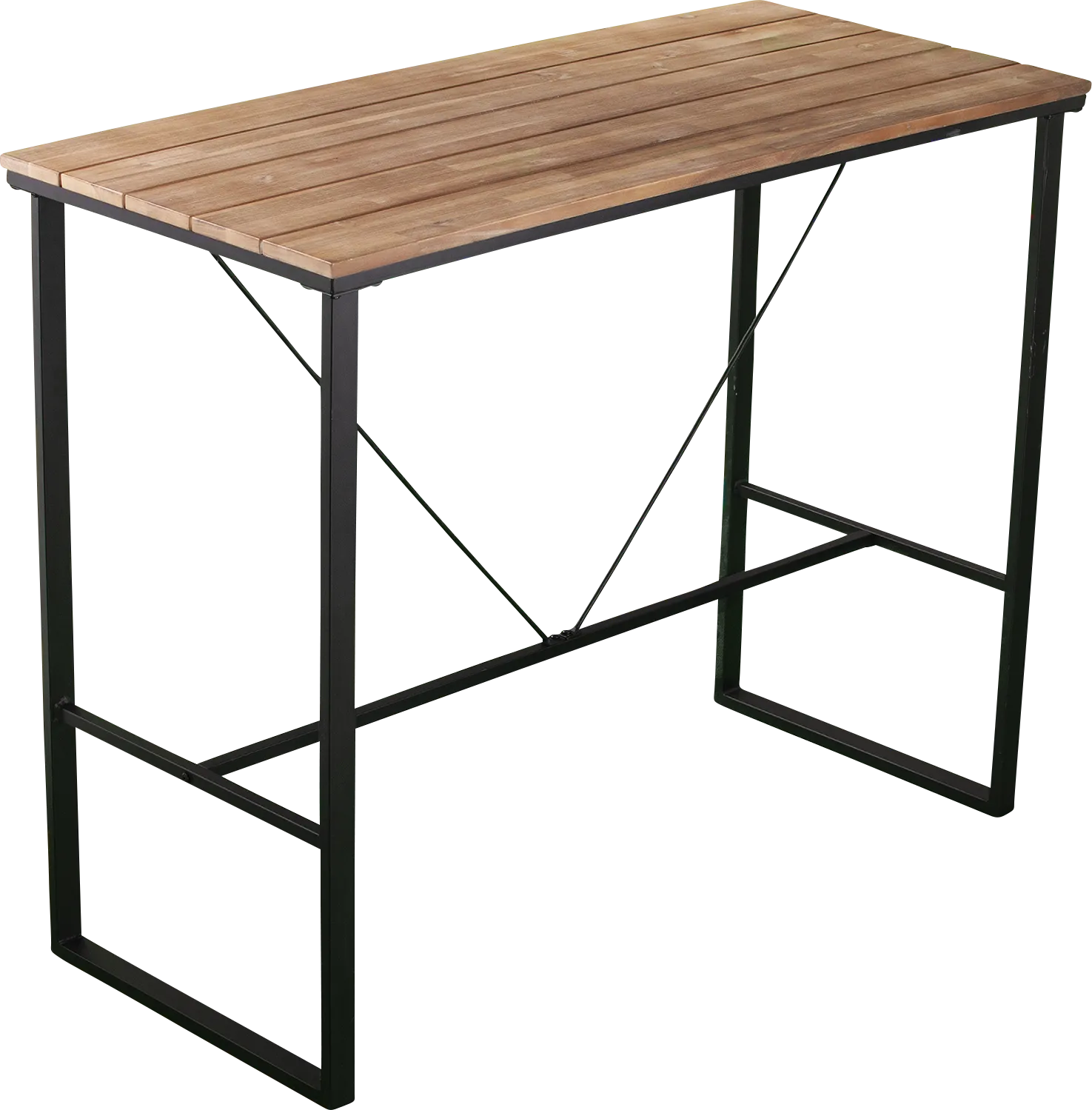 Dismuke Natural Outdoor Pub Table - Thumbnail - Image 1