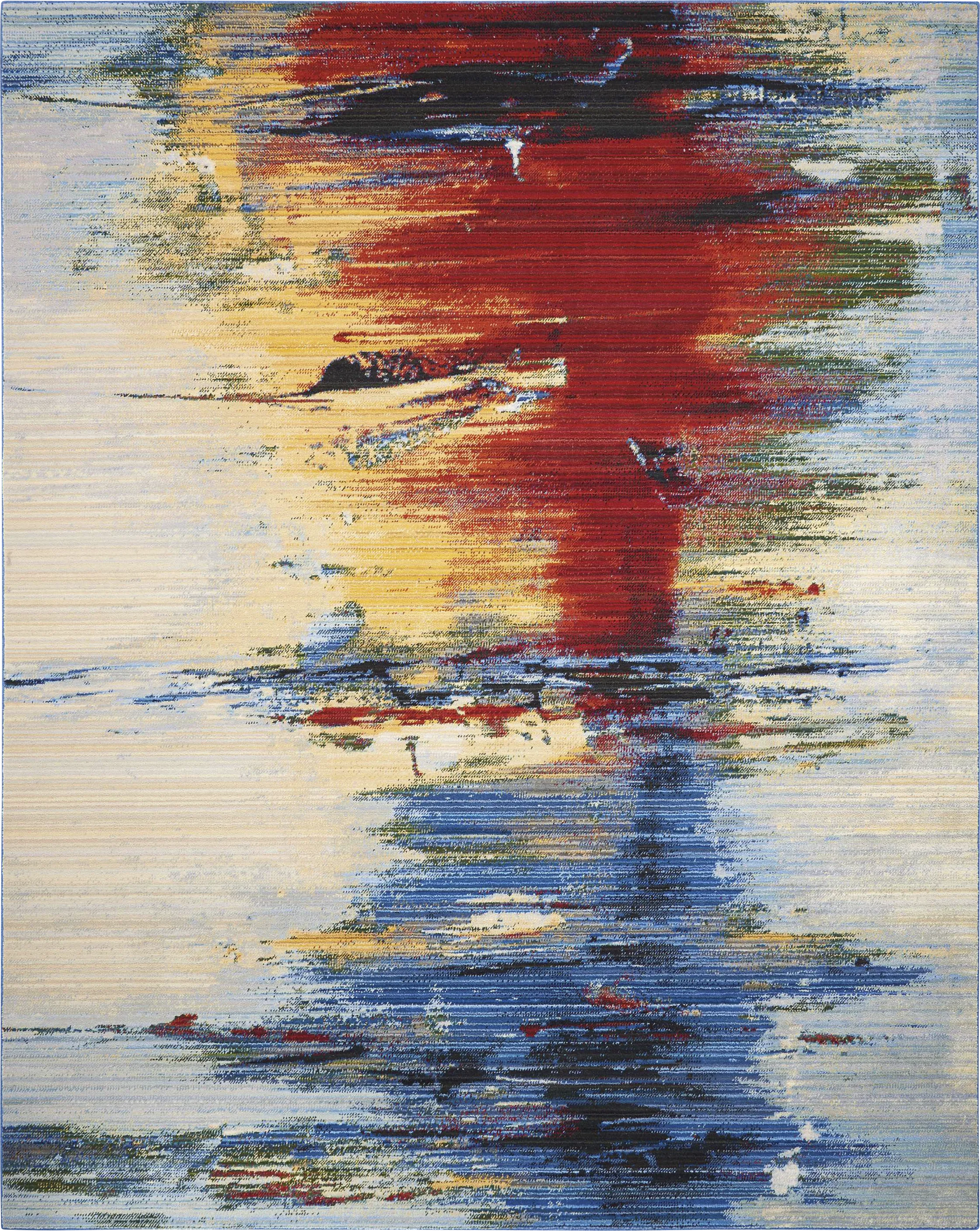 Encino Crimson 7'9 x 9'9 Rug - Thumbnail - Image 1