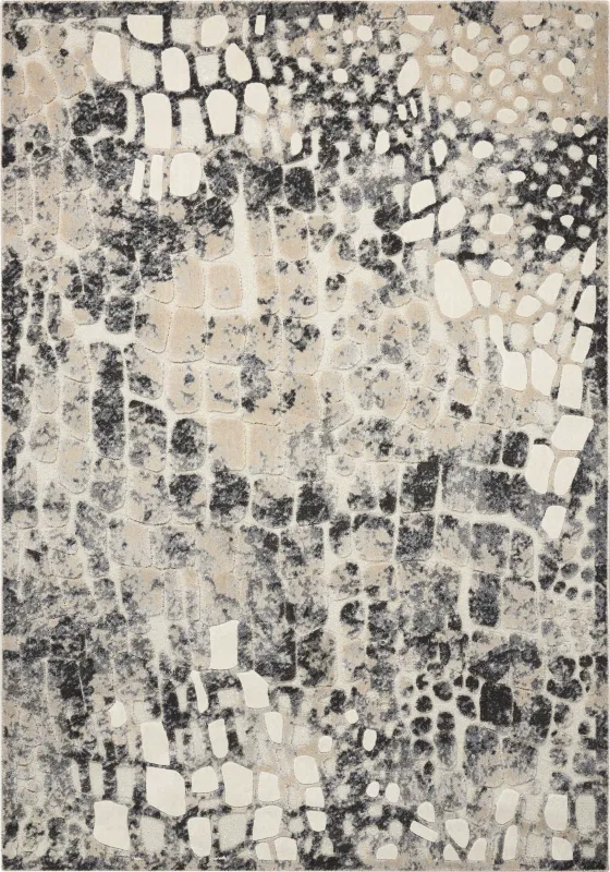 Exotic Gleam Gray 5'3 x 7'3 Rug