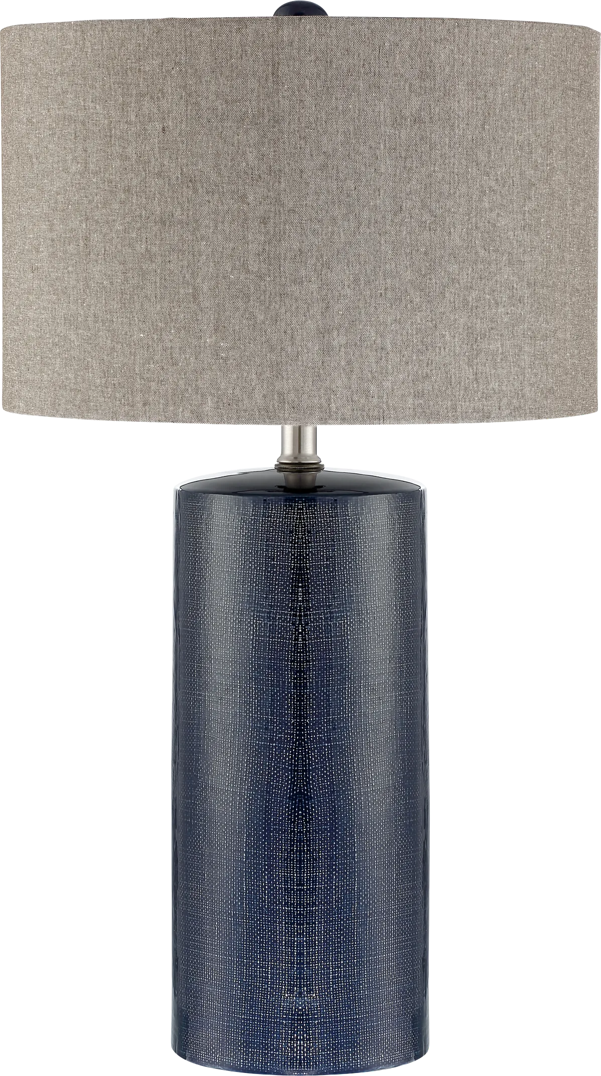 Crest Estates Blue Lamp - Image 1