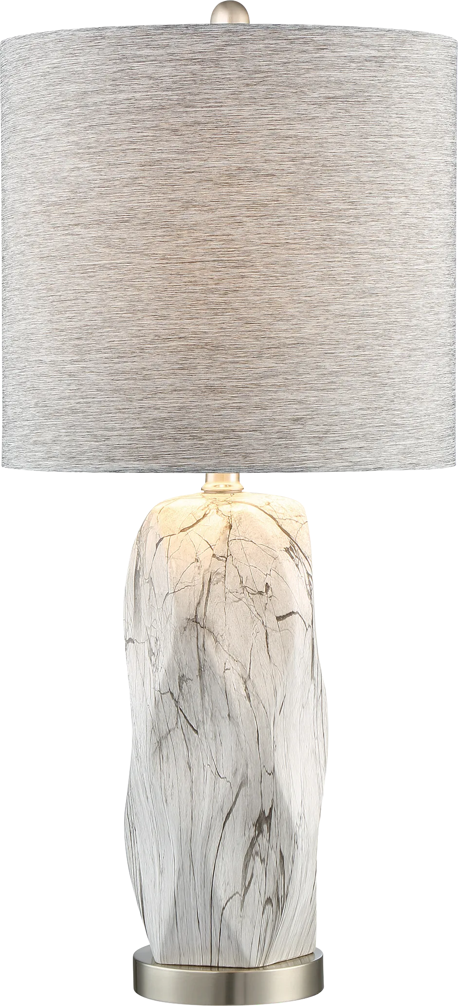 Euston Cove White Lamp