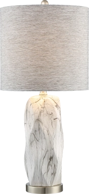 Euston Cove White Lamp