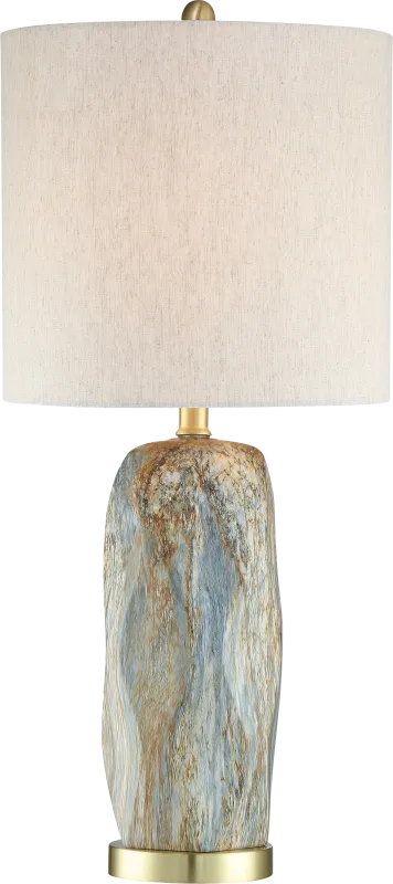 Euston Cove Gray Lamp