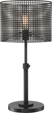 Silverberry Black Lamp