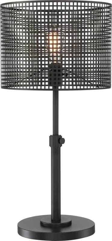 Silverberry Black Lamp