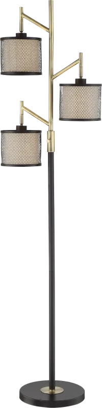Cave Canyon Coffee Floor Lamp