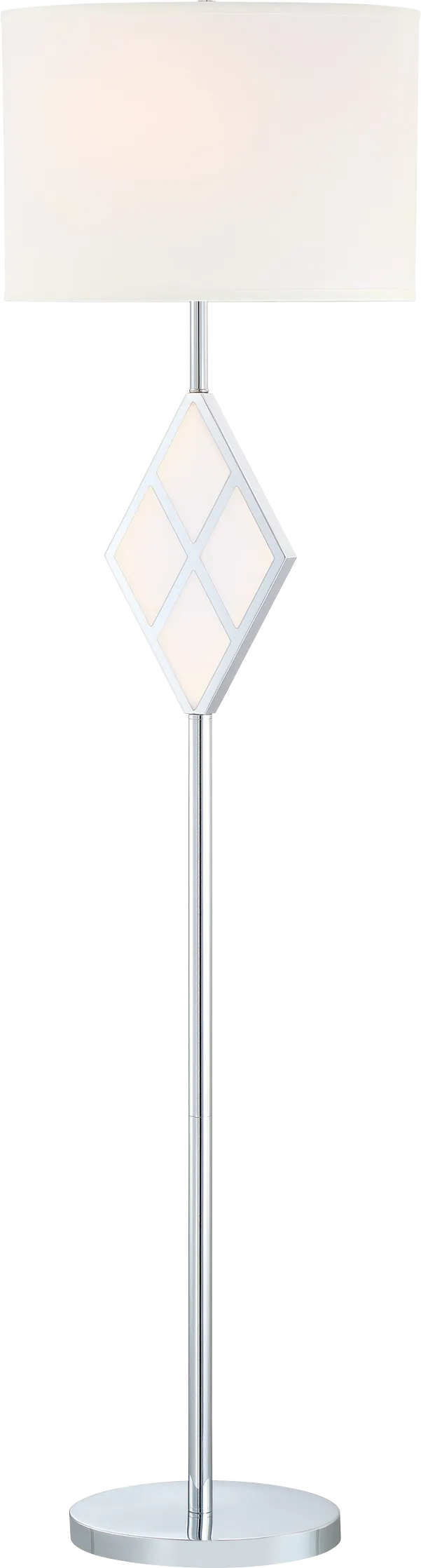 Echo Lane Chrome Floor Lamp - Thumbnail - Image 1