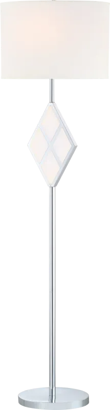 Echo Lane Chrome Floor Lamp