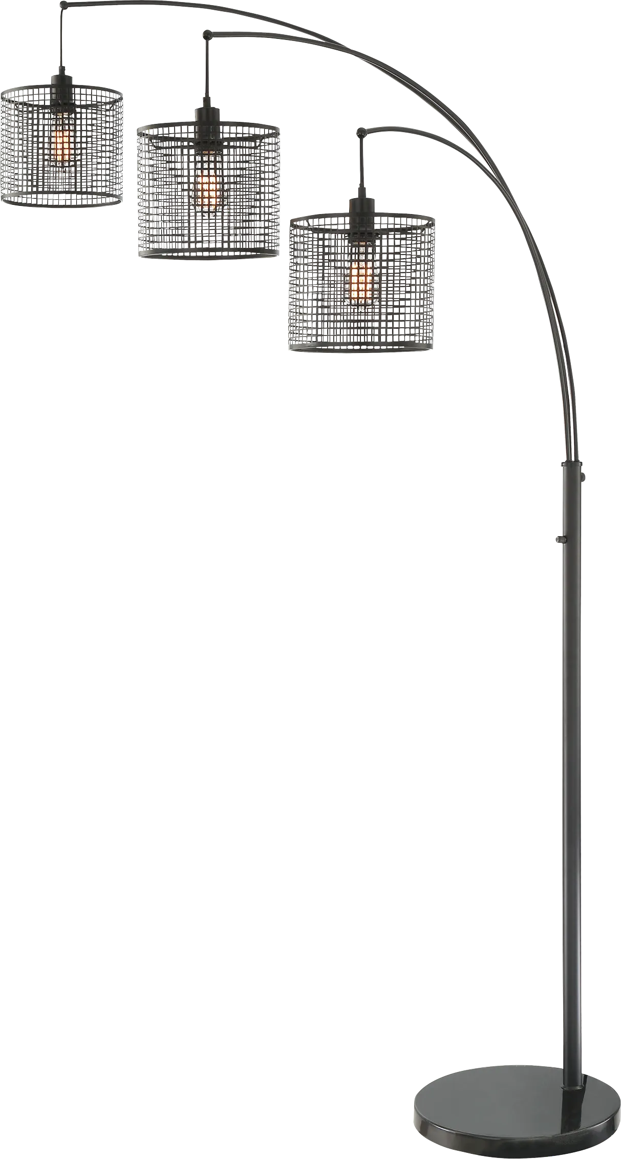 Silverberry Black Floor Lamp - Image 1
