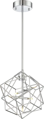 Fairway Fields Chrome Pendant