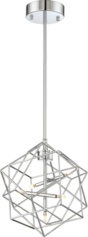 Fairway Fields Chrome Pendant