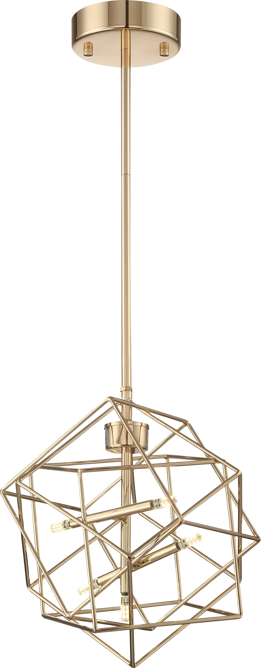 Fairway Fields Gold Pendant